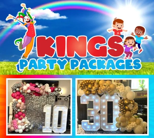 Balloon Decoration And Led Number Hire