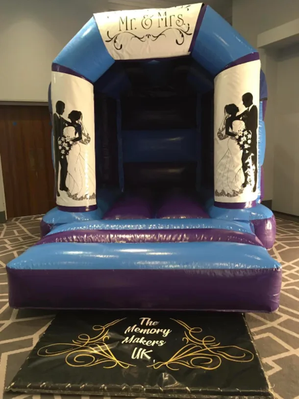 Wedding Theme - Blue And Purple Castle