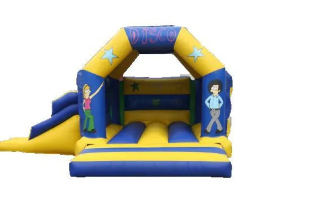 15ft X 17ft Disco Slide Castle