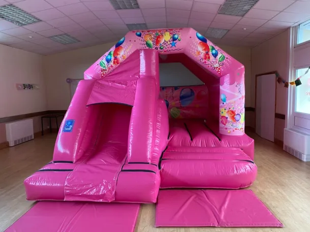 Pink Bounce N Slide For Hire