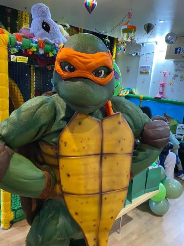 Ninja Turtle Mascot Hire