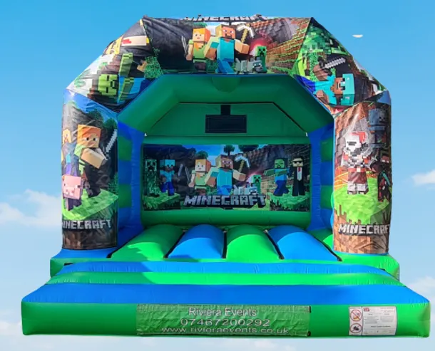 Minecraft Bouncy Castle