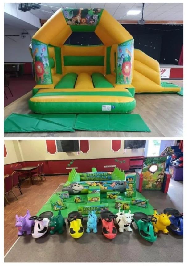 Jungle Castle And Soft Play Package