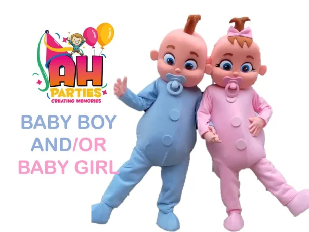 Baby Boy Or Girl Mascot