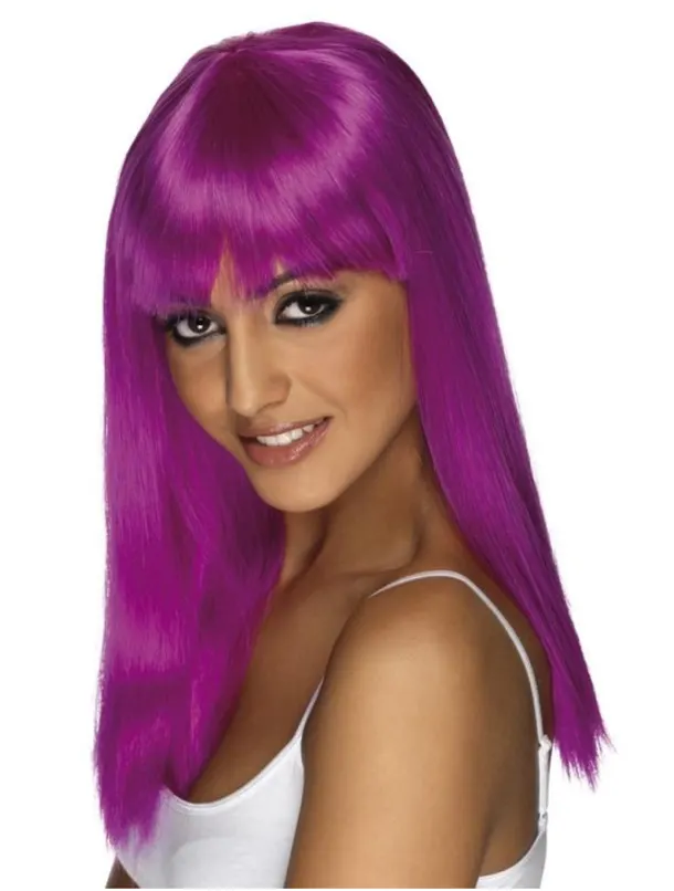 Neon Purple Wig