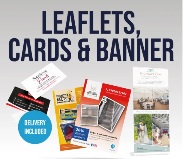 Most Popular Offer (cards, Leaflets , Pop Up Banner)