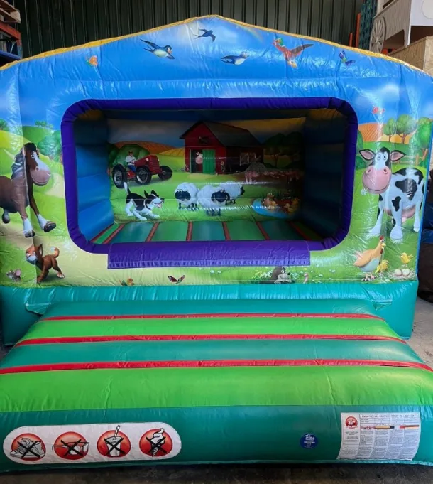 Farmyard Box Bouncy Castle