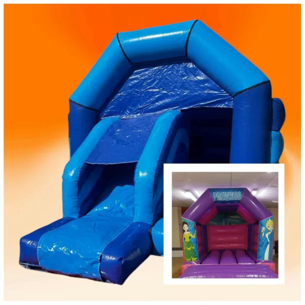 Princess Blue Front Slide