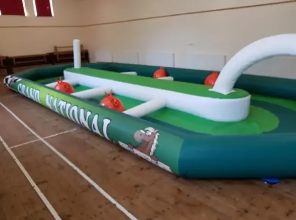 Space Hopper Grand National Inflatable Racetrack