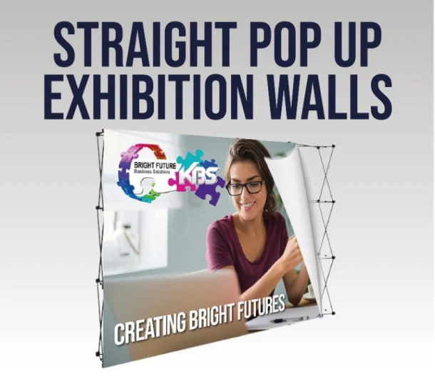 Straight Pop Up Exhibition Walls