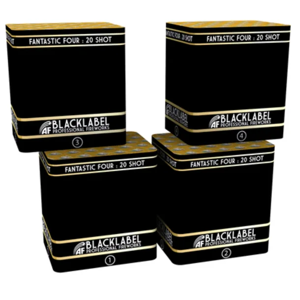Black Label Fantastic Four 20 Shot X4