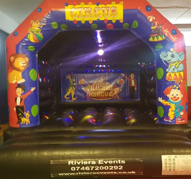 Circus Disco Bouncy Castle