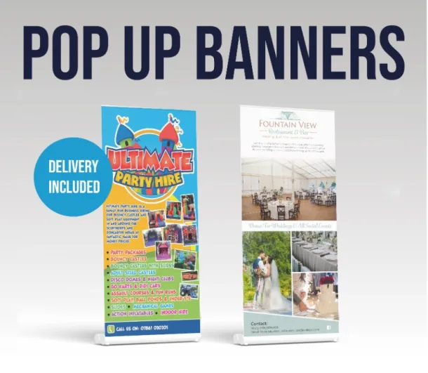 Pop Up Banner