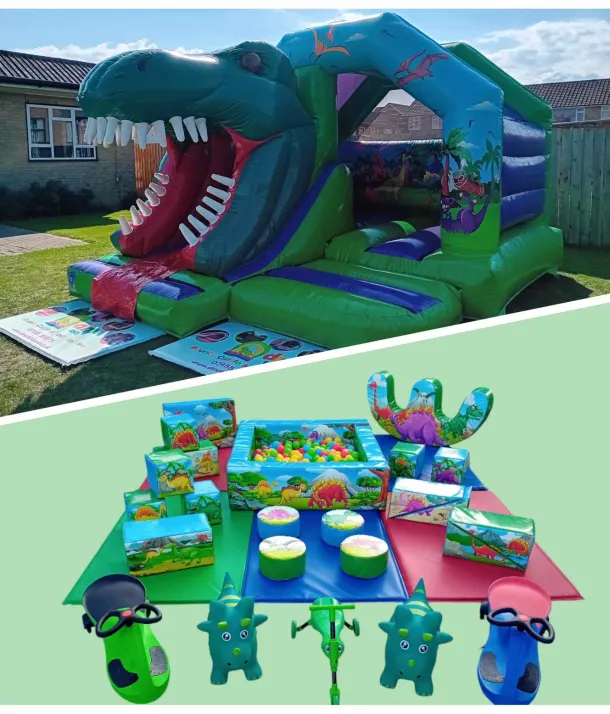 Dinosaur Party Package With Ride Ons