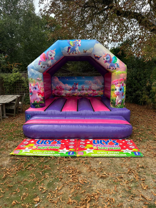 Unicorn Bouncy Castle