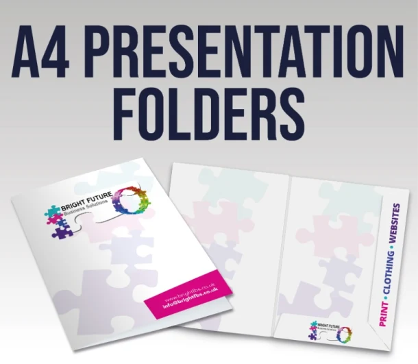 A4 Presentation Folders Card Thickness