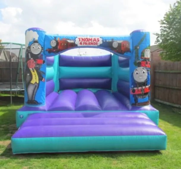 Aqua Thomas H Style Bouncy Castle