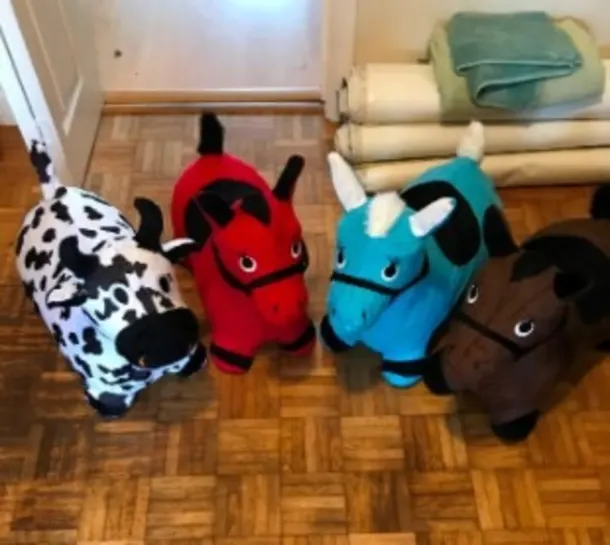 Plush Animal Bouncers Backyard Bouncers