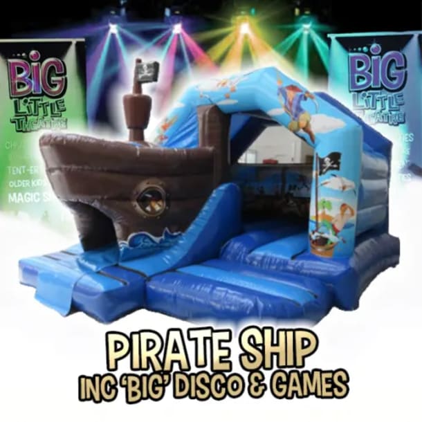 Pirate Ship And Big Disco And Hosted Games