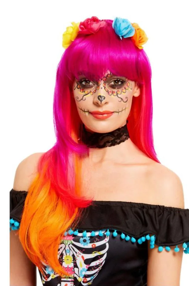 Day Of The Dead Wig