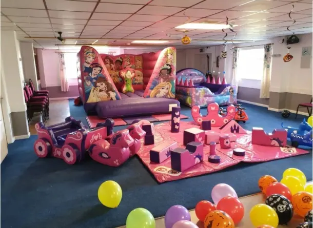 Ultimate Princess Soft Play With Bouncy Castle