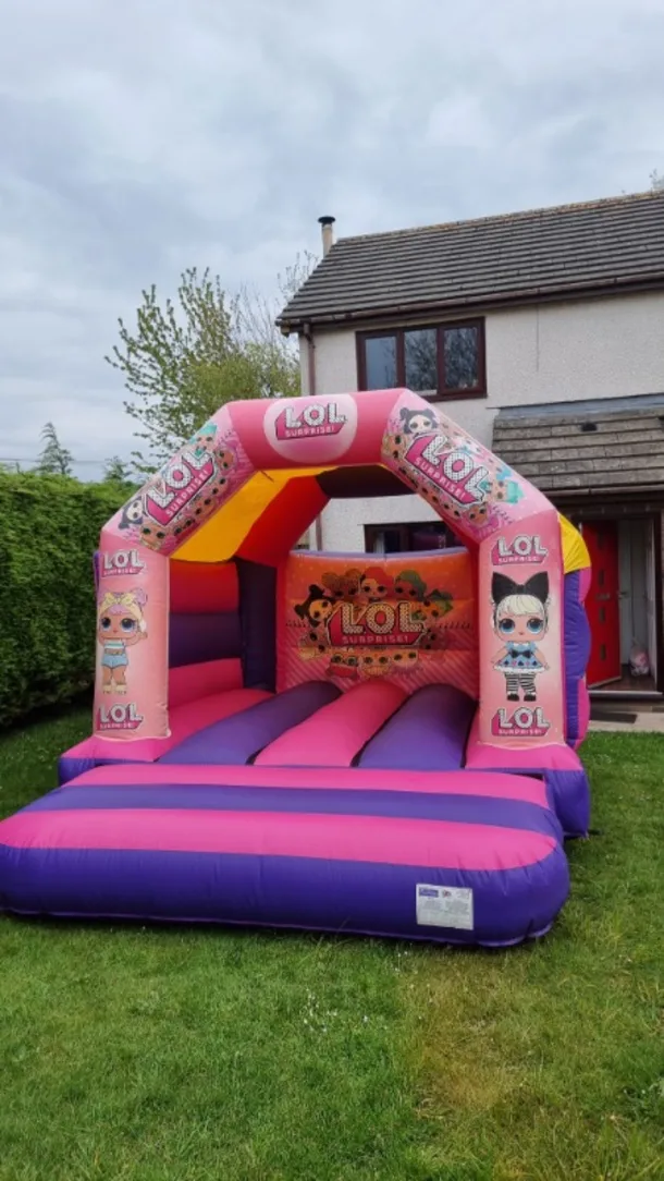 Bouncy Castle Pink Purple