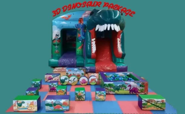 3d Dinosaur Package