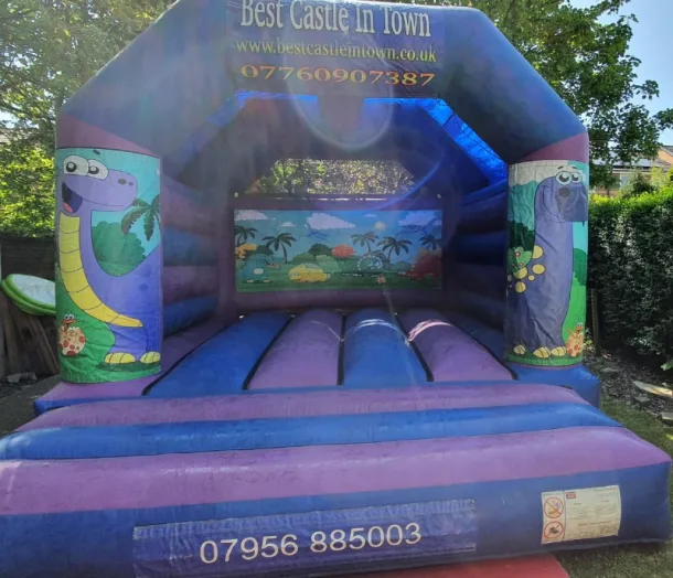 Dinosaur Bouncy Castle 12x14