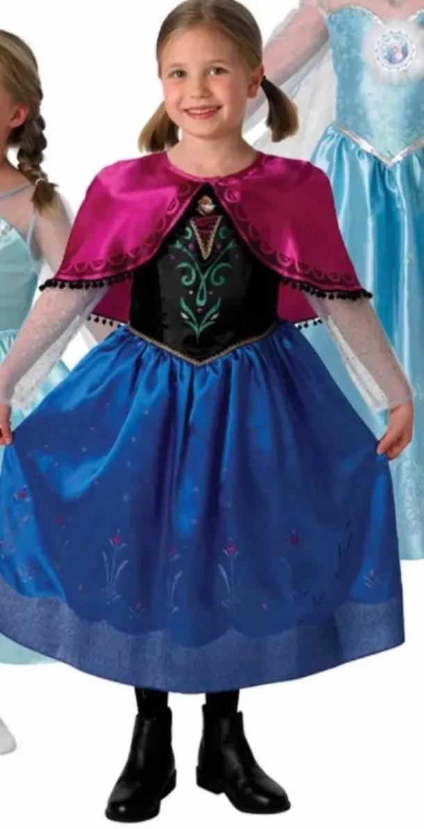 Anna Frozen Dress And Cape