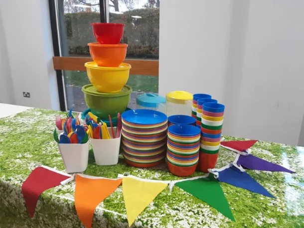 Reusable Party Kit Hire- 10 Settings