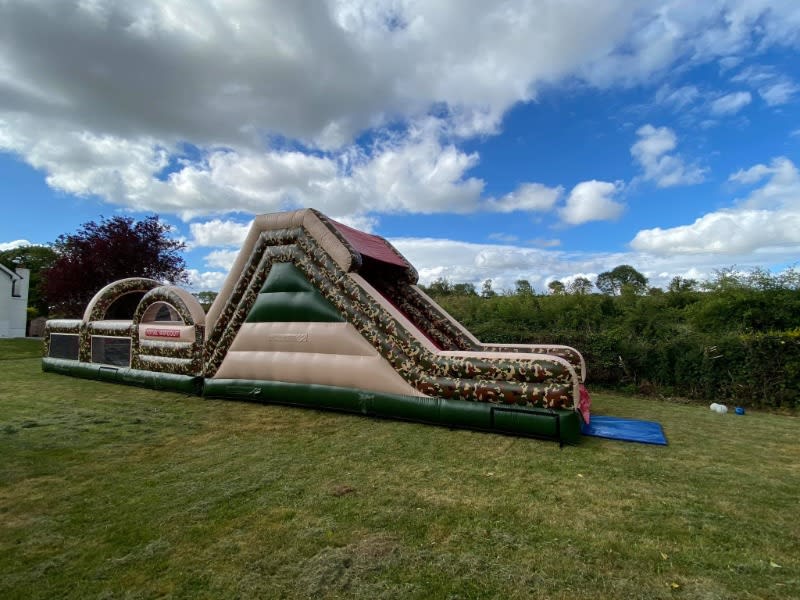 wipe out obstacle course rental