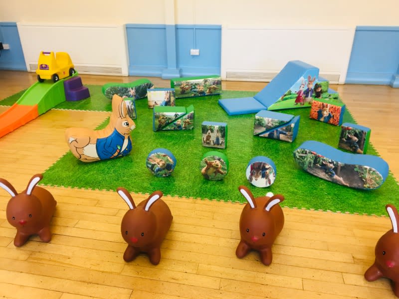 peter rabbit soft play