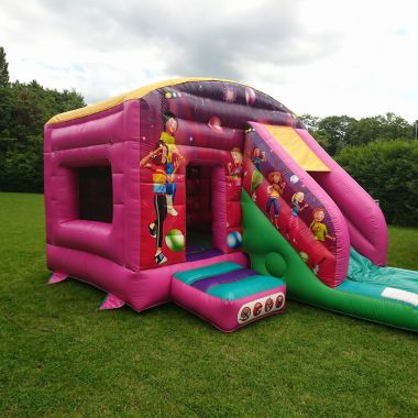 Pink Ballon Front Slide
