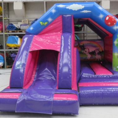 Unicorn Castle Slide Combi