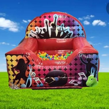 Red Inflatable Ball Pool