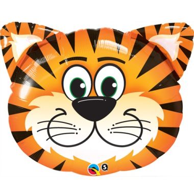 Birthday Tickled Tiger Supershape Balloon - 30inch Foil