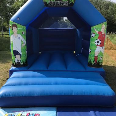Blue Football Castle