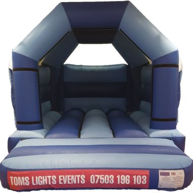 Blue Bouncy Castle