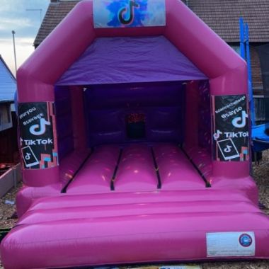 Tik Tok Disco Bouncy Castle Hire