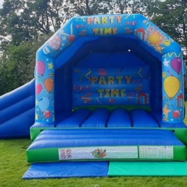 Party Time Castle & Slide Combo