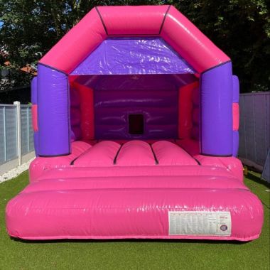 12x15ft Pink And Purple Bouncy Castle