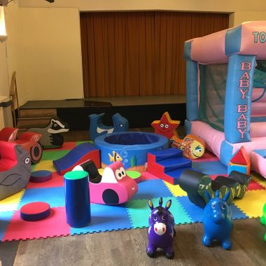 Pink Toddler Castle And Soft Play