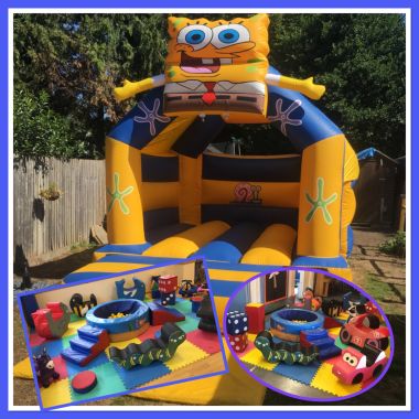 Sponge Bob And Soft Play Package
