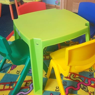 Rainbow Childrens Tables And Chairs Hire