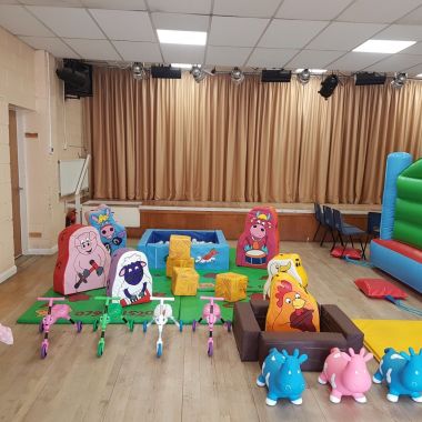 Soft Play (12 Piece) & 12x12 Bouncy Castle