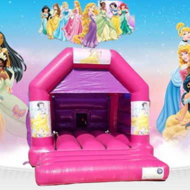 Princess Dance & Bounce Disco Bouncy Castle
