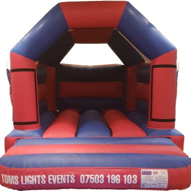 Red And Blue Bouncy Castle