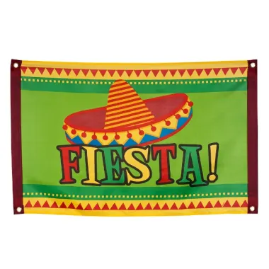 Mexican Fiesta Flag (60cm X 90cm)