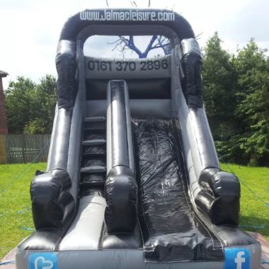 Black And Silver Slide