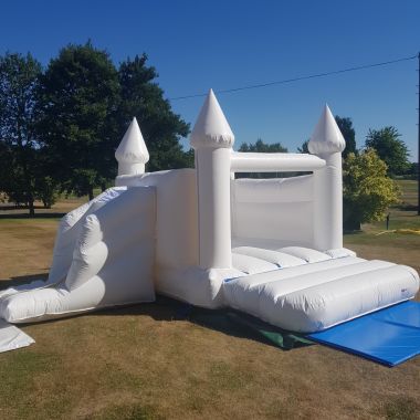 White Wedding Bouncy Castle